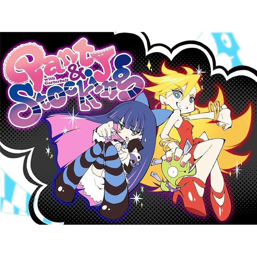 Panty Stocking with Gaterbelt Poster by Silk Printing # Size
